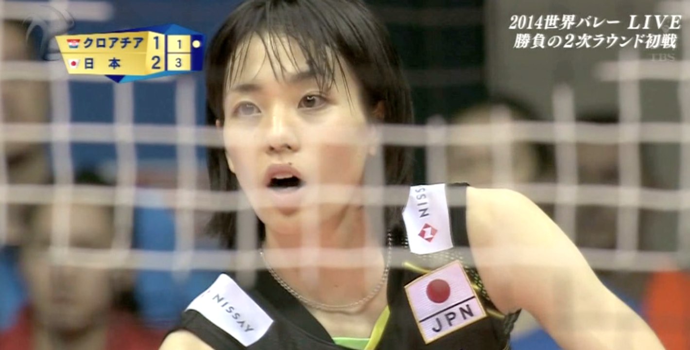迫田さおりPV36　Saori Sakoda　世界バレー　クロアチア戦.ドイツ戦〜回想〜