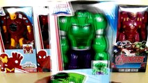 Playskool Heroes Marvel Mech Armor - Spiderman, Hulk, Iron Man, Hulkbuster toys #SurpriseE