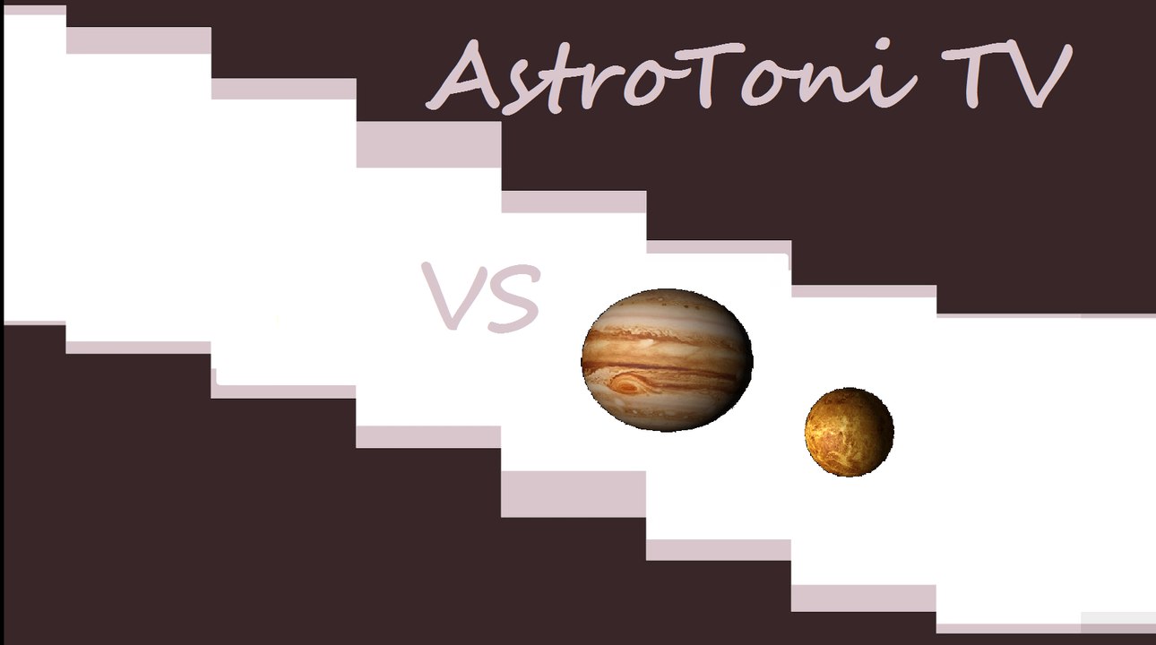 ▶️️ AstroToni  TV Vs Jupiter und Venus ✅ , Flache Erde