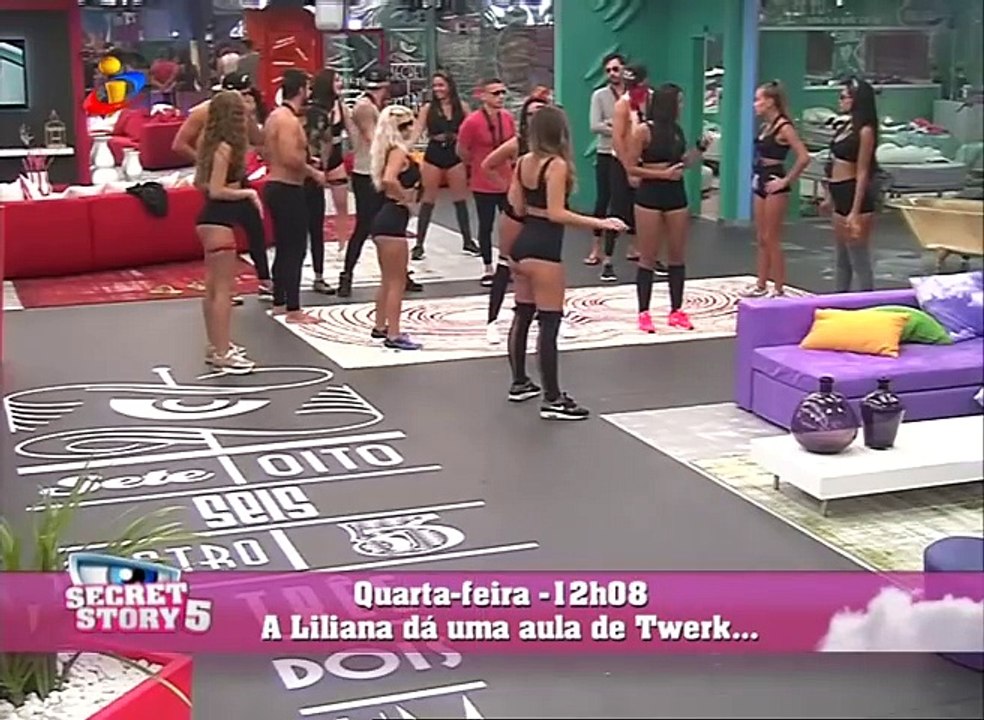 Liliana dá aula de Twerk na casa - Casa dos Segredos 5