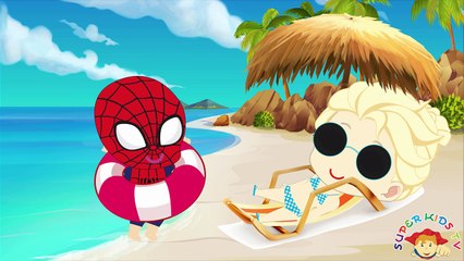 И атака Эльза эпизоды Семья палец замороженные Хэллоуин Новые функции песни человек-паук зомби nurser