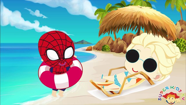 И атака Эльза эпизоды Семья палец замороженные Хэллоуин Новые функции песни человек-паук зомби nurser