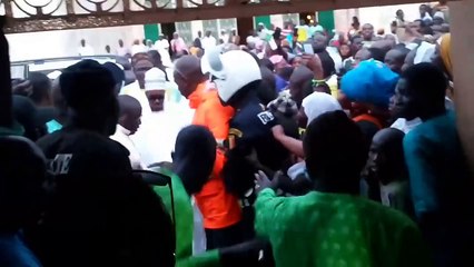 L'arrivée de Serigne Bass Abdou khadre àTivaoune