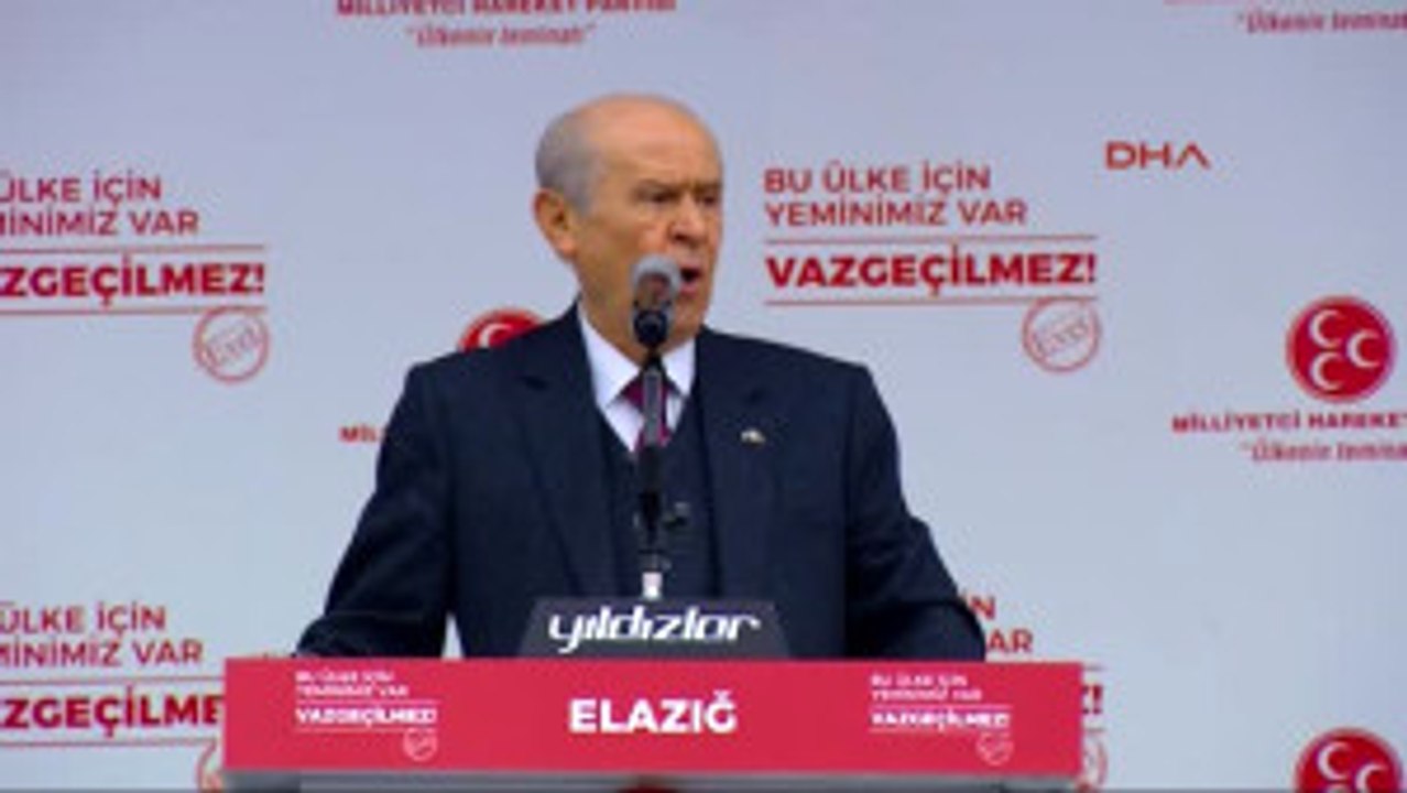 Elazığ- Devlet Bahçeli Elazığ Mitinginde Konuştu- 5