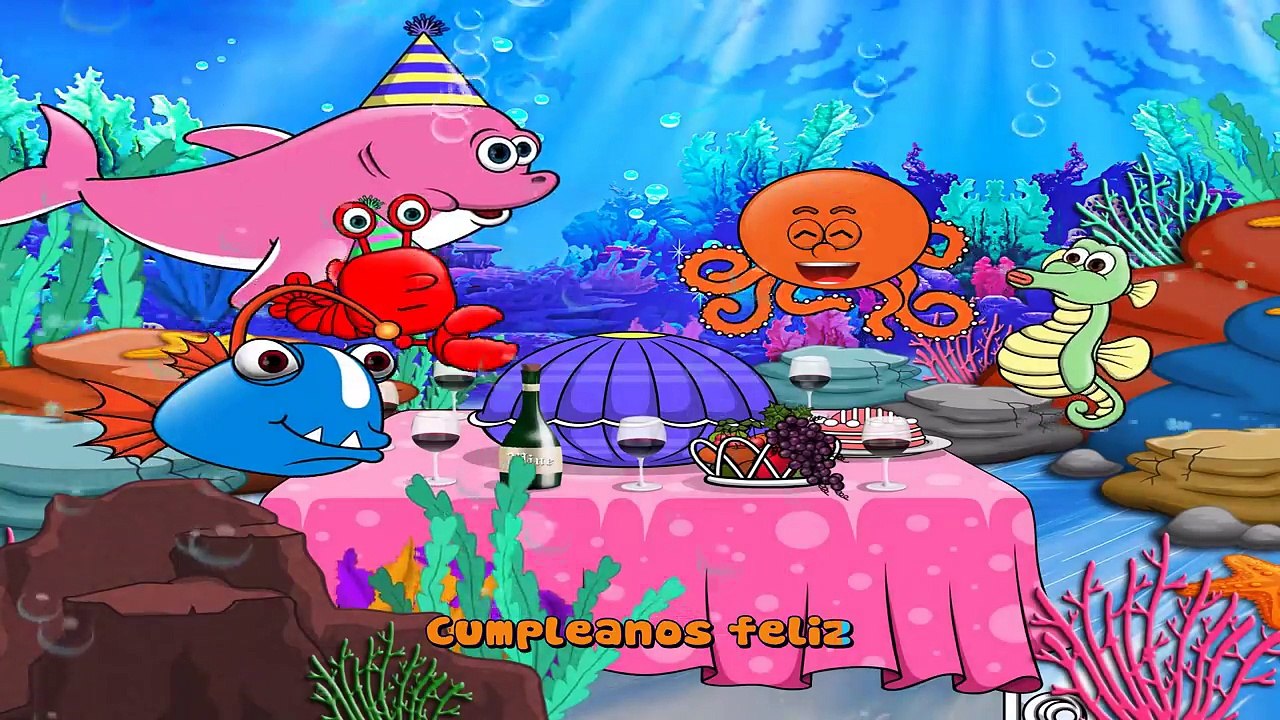 Cumpleaños Feliz - Happy Birthday Spanish Song | Kids Songs [Vocal 4K]