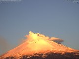 Mexico's Popocatepetl Volcano Spews Ash, Smoke While Covered in Snow