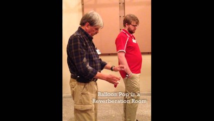 Le bruit d'un ballon éclaté : Chambre réverbérante vs  Chambre anéchoïque