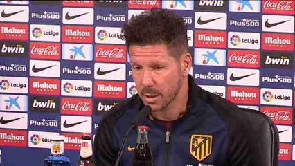 Simeone: "¿Torres? No tengo absolutamente nada con nadie"