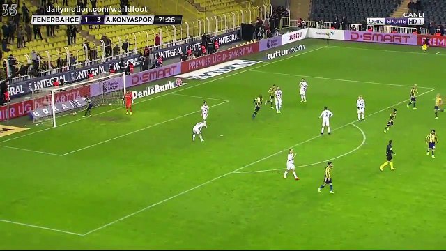 Moussa Sow - Fenerbahce 2 - 3 Konyaspor