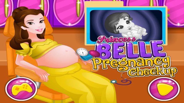 Pregnant Rapunzel Elsa Belle Gives Birth | Princess Baby Birth Compilation For Kids