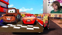 Peppa Pig English Episodes Games! - Play doh ice cream shop & Disney cars froZen lightning