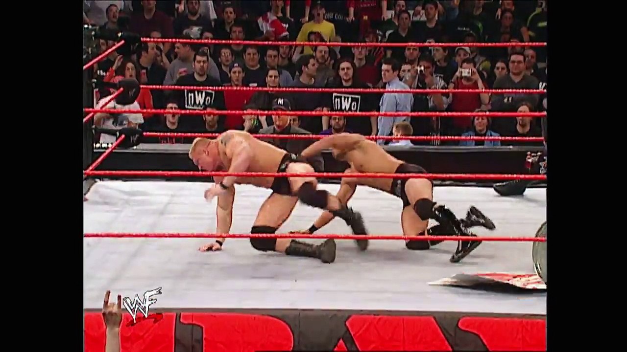 Brock Lesnar debuts- March 18, 2002