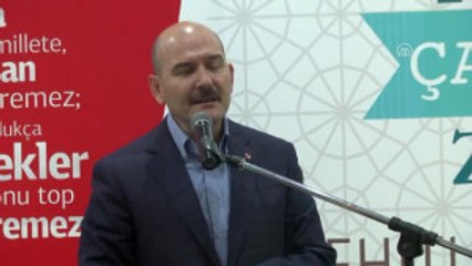 Bakan Soylu: "Bizi Kimliksizleştirmek Istiyorlar"