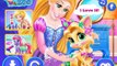 Princess Rapunzels Palace Pet Summer - Baby Pet Caring Games - Cat Bathing Movie