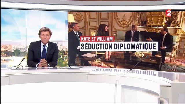 Visite diplomatique à Paris : Kate et William attirent les foules