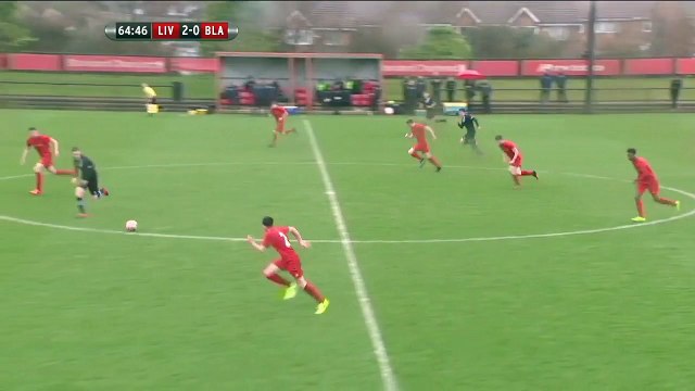 Curtis Jones 2nd Goal - Liverpool u18s 3-0 Blackburn Rovers u18s - 18/03/17