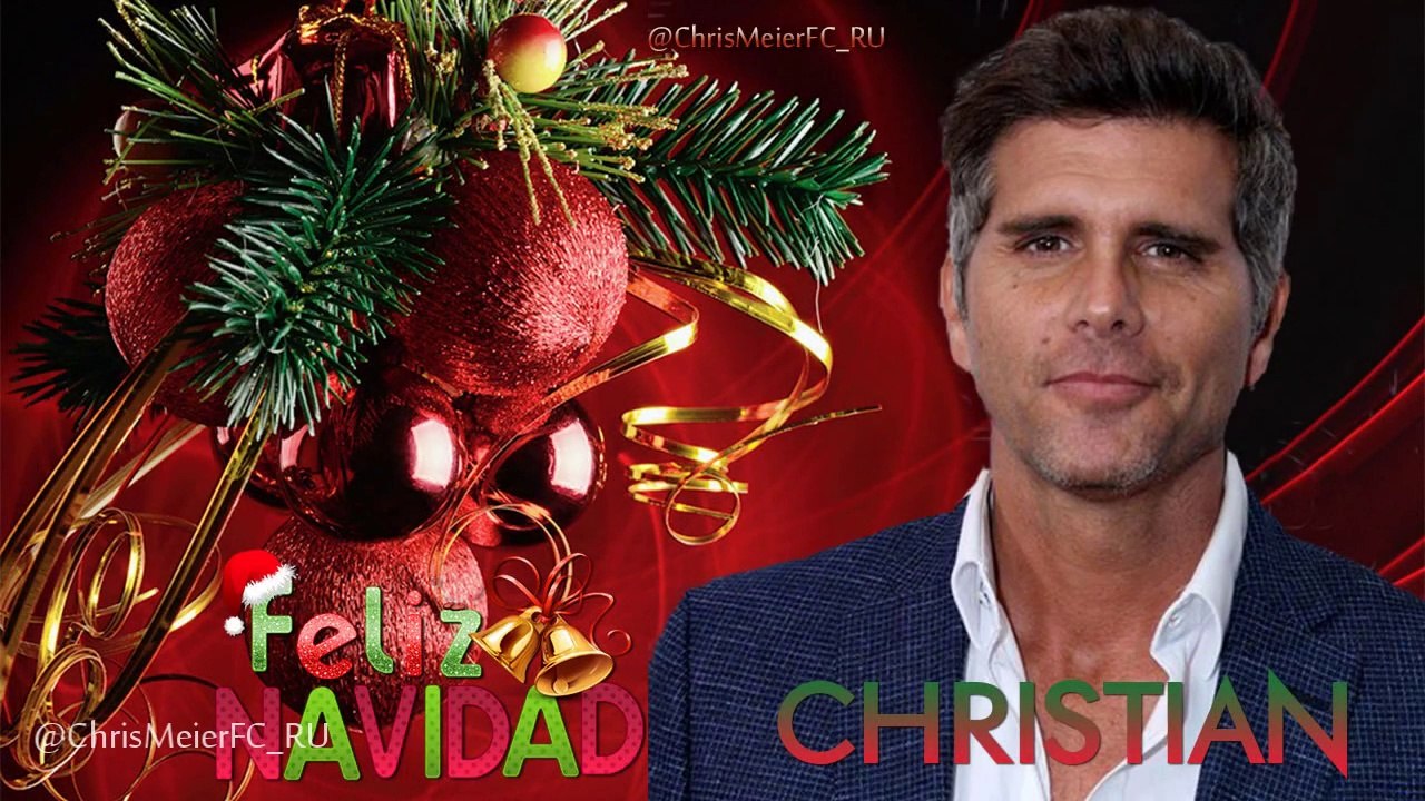 ¡Feliz Navidad 2016 querido Christian Meier !