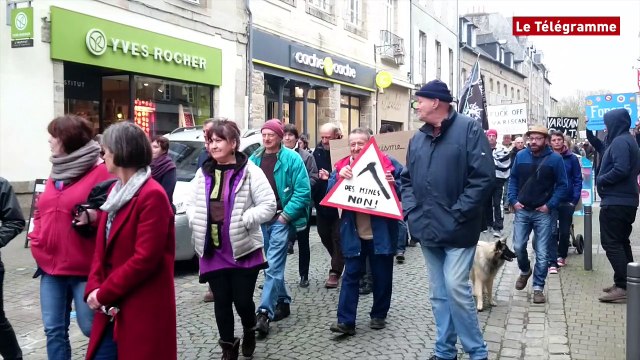 Projets miniers. Plus de 500 personnes mobilisées à Guingamp