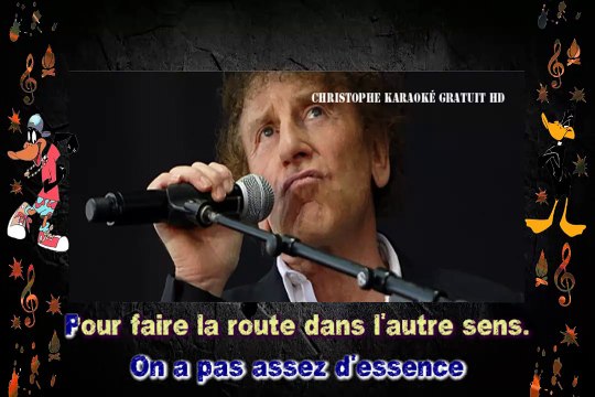 Alain Souchon - On avance KARAOKE / INSTRUMENTAL