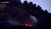 Mount Etna erupts with cloud of volcanic ash