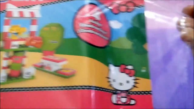 Hello Kitty Colouring and Stickering HELLO KITTY Mega Bloks Playset ♥ Toys World Video-Pk_mcWqO-SY