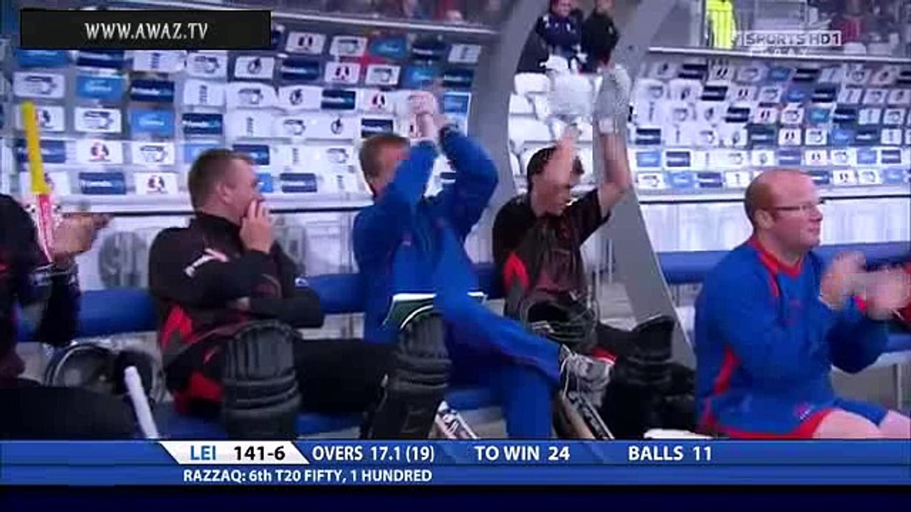 Abdul Razzaq Batting in County Cricket