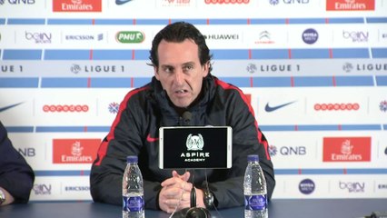 Foot - L1 - PSG : Emery «Thomas Meunier est le seul blessé»