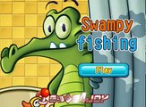 Крокодильчик СВОМПИ на рыбалке. Swampy fishing. Мультик игра для детей Свомпи.