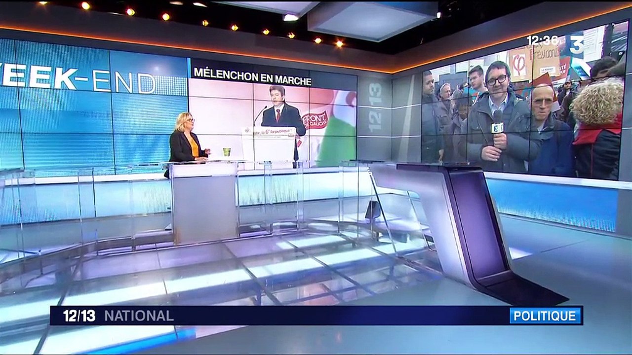 Présidentielle 2017 : le grand rassemblement de Jean-Luc Mélenchon à la Bastille