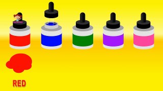 Colors for Children to Learn with Paint Colors, Teach Colours to Children Kids Toddlers An
