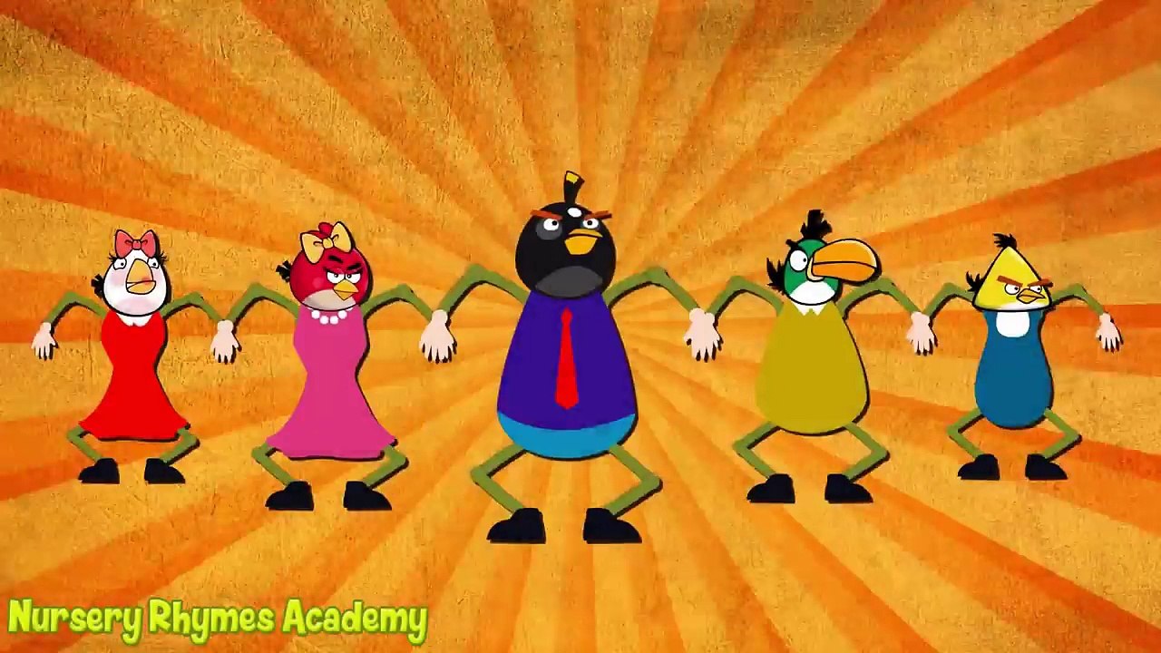 Rapunzel Love Angry Birds Finger Family Song - Nursery Rhymes - Buba Kids Song