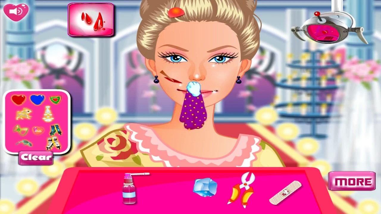Surgery DOCTOR Game - Barbara Cesarian BABY Birth - Surgery video games for kids
