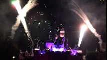 ºoº カリフォルニア ディズニーランド ビリーブ ホリデー マジック 城前 Disneyland Believe in Holiday Magic Fireworks Spectacular