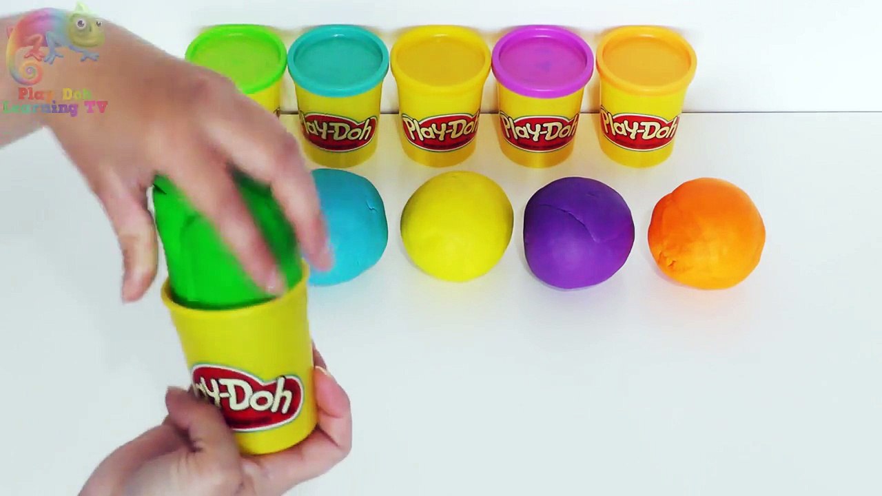 DIY _ How To Make Play Doh Tubs _ Creative Crafts For Kids _ Play Doh Learning TV-Q8eSqEfpHCY