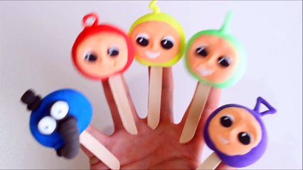 Teletubbies Play Doh Ice cream finger family Song-ydW0mNcA4-Q