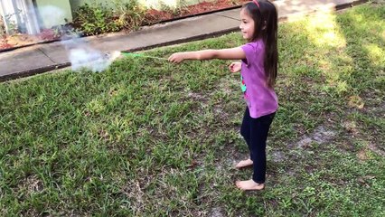 HUGE New Years 2017 Fireworks Show Fun Party in Our Backyard Sparklers M&Ms by the Pool!-_uFPKAnm-3Y