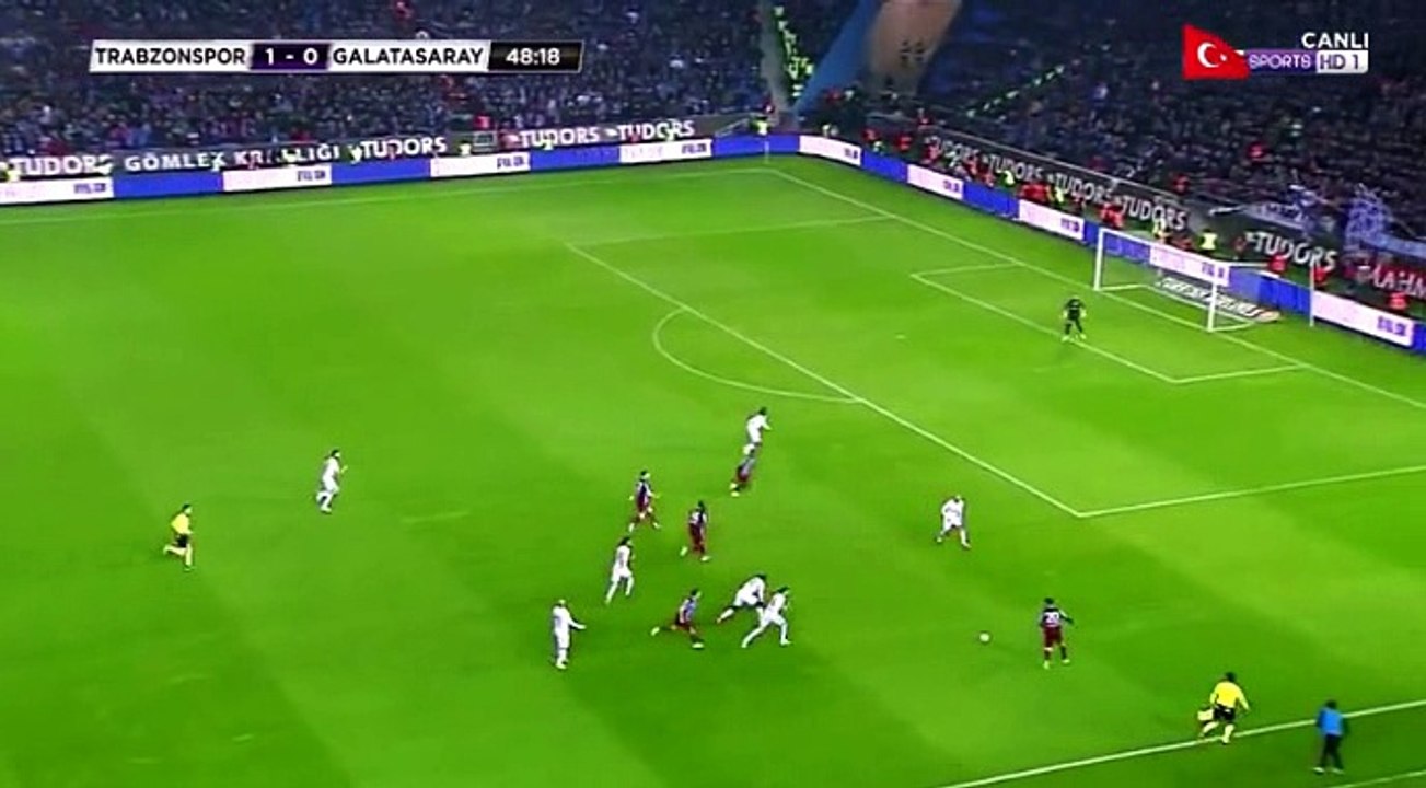 Yusuf Yazici Goal HD - Trabzonspor	2-0	Galatasaray 18.03.2017