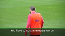 Only Iniesta can decide his future - Enrique