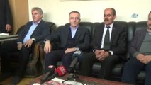 Bakan Ağbal, MHP Bayburt İl Başkanlığını Ziyaret Etti