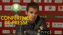 Conférence de presse US Orléans - Gazélec FC Ajaccio (1-1) : Didier OLLE-NICOLLE (USO) - Jean-Luc VANNUCHI (GFCA) - 2016/2017