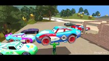 Spider-Man & Spiderman Colors Disney Cars Lightning McQueen Nursery Rhymes for Children |