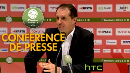 Conférence de presse Valenciennes FC - Tours FC (0-4) : Faruk HADZIBEGIC (VAFC) - Nourredine  EL OUARDANI (TOURS) - 2016/2017