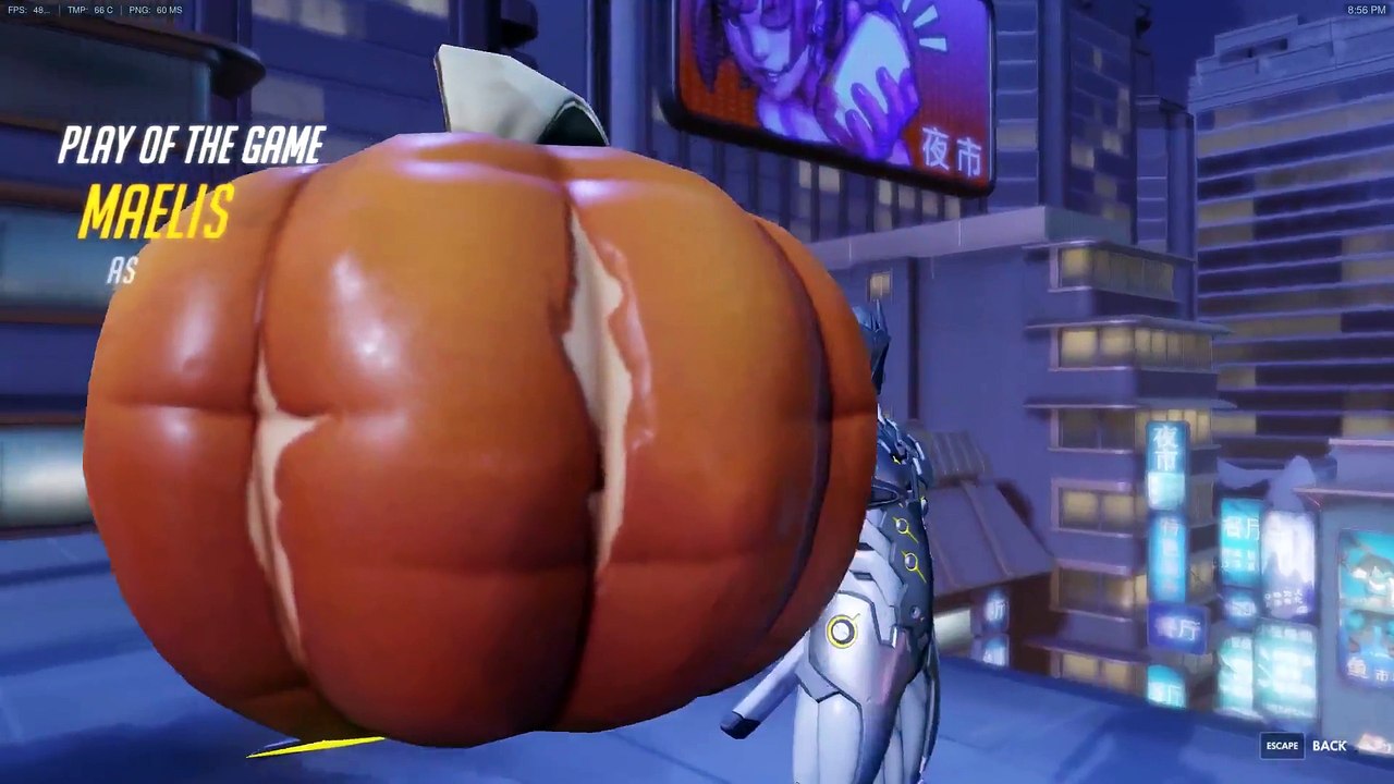 Overwatch: Complimenting myself.