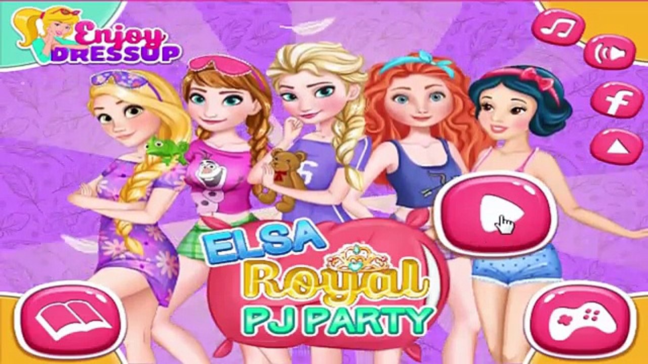 SLEEPOVER ! Painting Nails- ELSA & ANNA toddlers - Burned Cookies - Tea Party - Chelsea, B