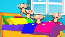 5 Little Monkeys Jumping On The Bed | Plus Lots More Nursery Rhymes | 72 Mins from LittleB