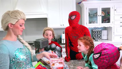 3. Клуб Эльза Эм Дети тв супергерой Человек-паук и игрушки Ice Queen