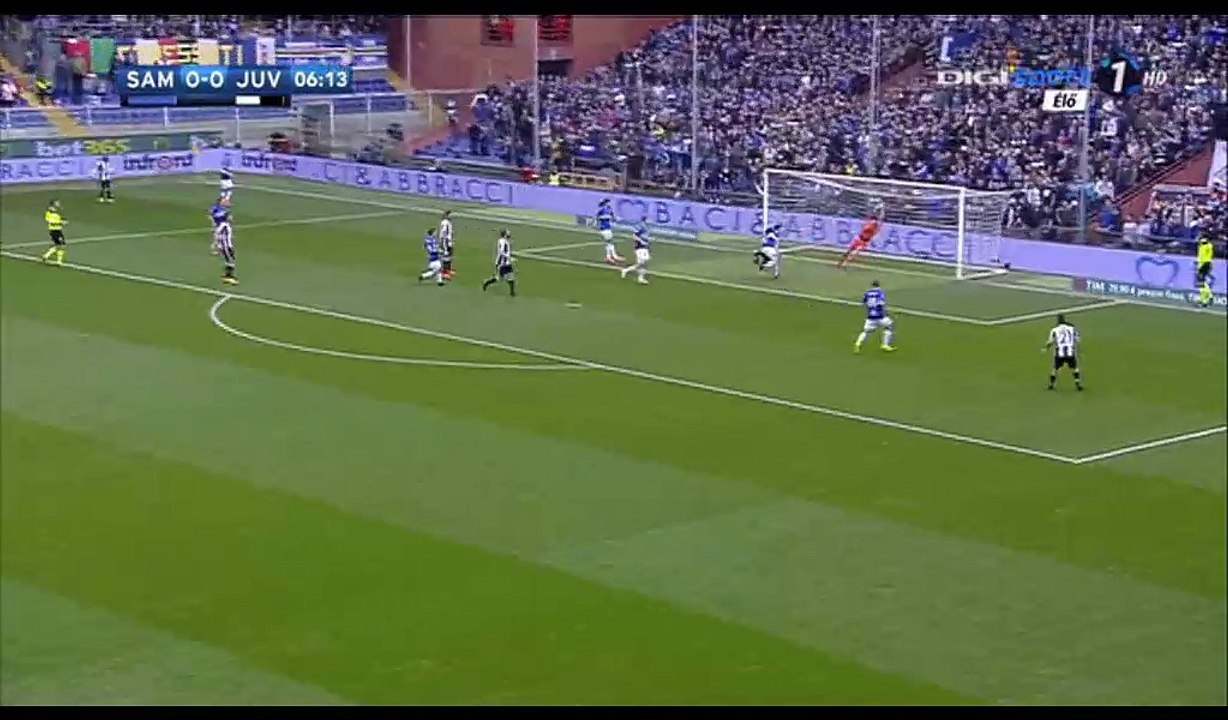 Juan Cuadrado Goal HD - Sampdoria 0-1 Juventus - 19.03.2017