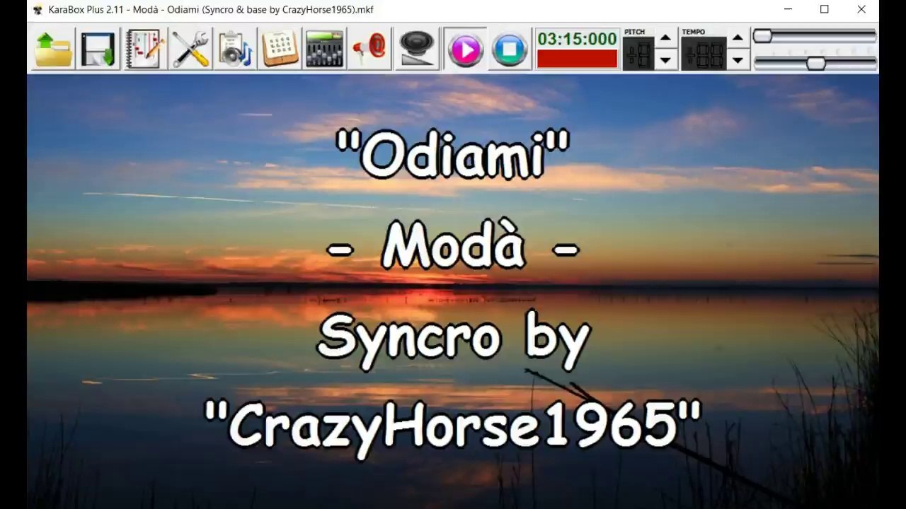 Modà - Odiami (Syncro by CrazyHorse1965) Karabox - Karaoke