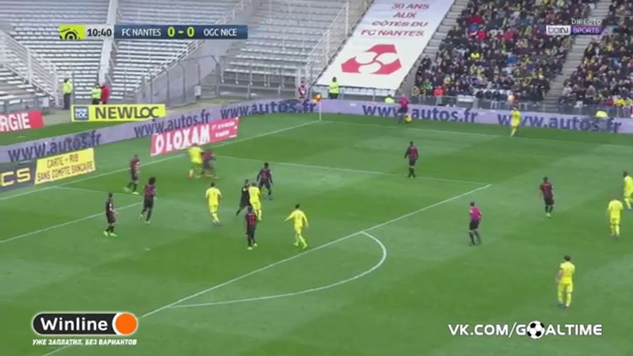 All Goals & highlights - Nantes 1-1 Nice - Les Buts - 18.03.2017