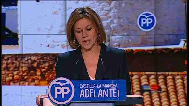 Cospedal pide memoria, dignidad, justicia y verdad para las víctimas del terrorismo